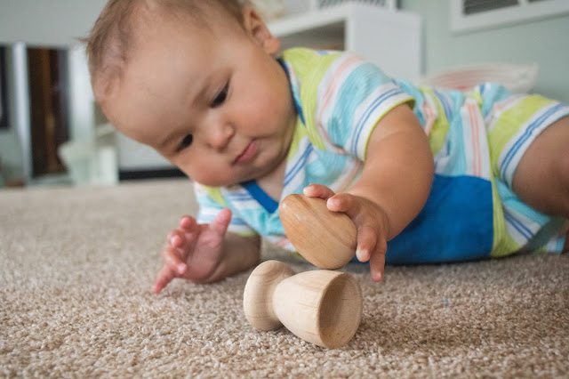 Egg and Cup -- Montessori Baby Week 37