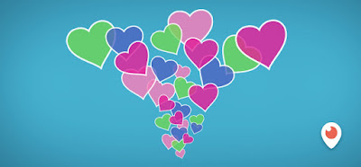 Periscope Hearts Graphic