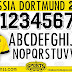 Puma BVB BORUSSIA DORTMUND 2022-23 Font Free Download by Sports Designss_Download Free Football Font