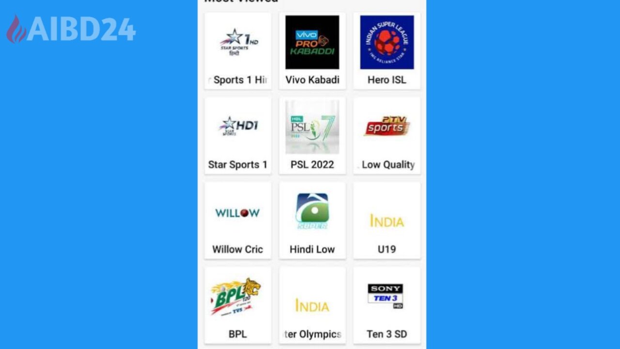 Stream India App Download | স্ট্রিম ইন্ডিয়া লাইভ খেলা দেখার অ্যাপস