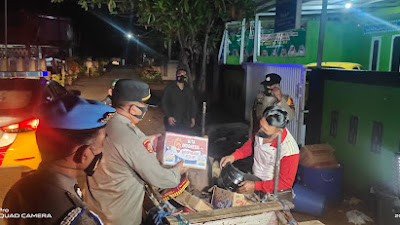 Polsek Tempe Gelar Patroli Skala Besar