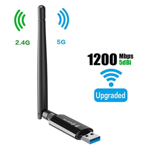 Nineplus 5Dbi Antenna WiFi Card Adapter