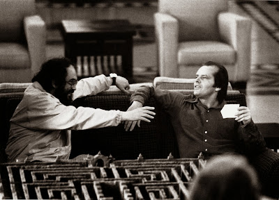 stanley kubrick y jack nicholson el resplandor