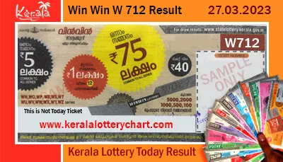 Win Win W 712 Result Today 27.03.2023