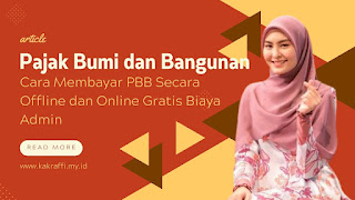 Cara Membayar PBB Secara Offline dan Online Gratis Biaya Admin