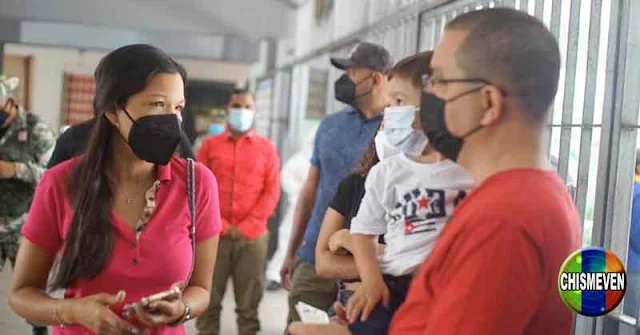 Maria Gabriela Chávez volvió de los Mayamis para votar en las elecciones internas del PSUV