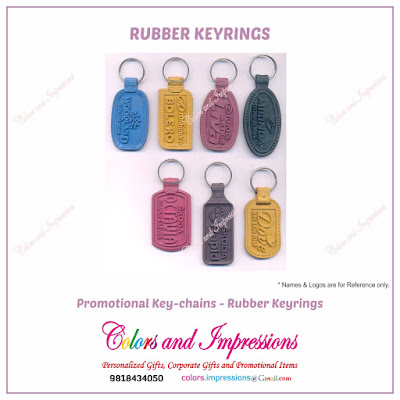 Rubber Keyrings - Promotional Rubber Keychains