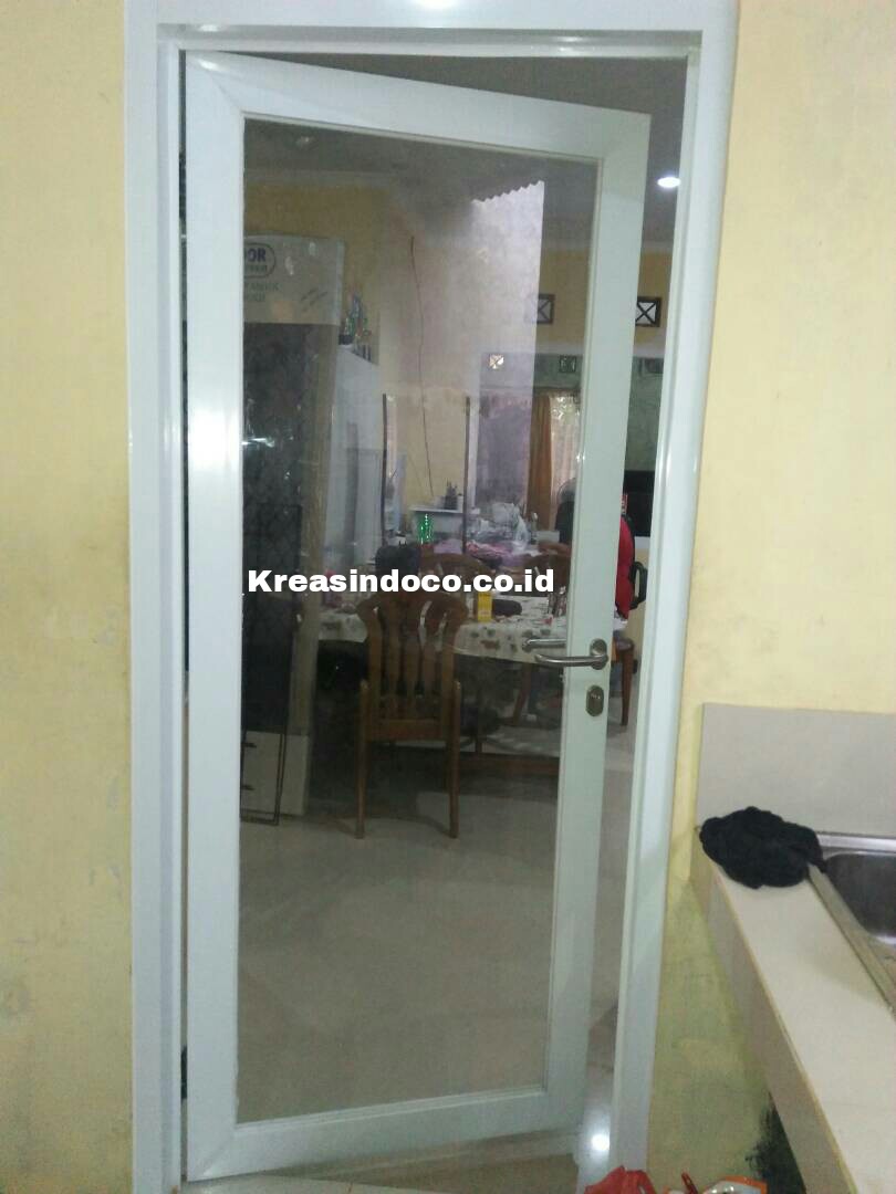 Pintu Aluminium dan Pintu Sliding Aluminium Pemasangan 