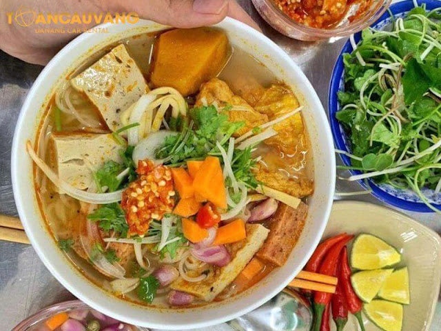 bún chả cá Đà Nẵng