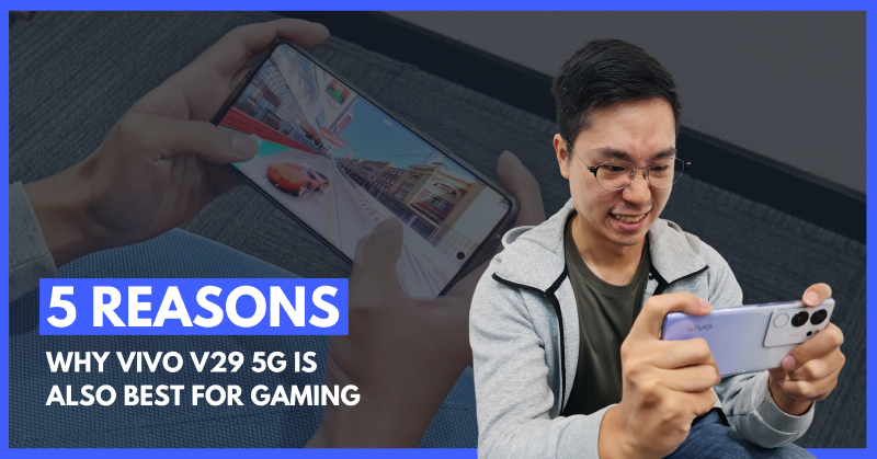 vivo shares the 5 gaming features of V29 5G!