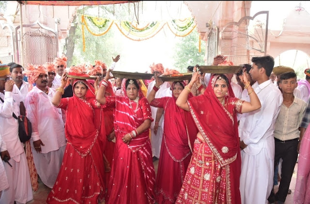 Fifth flag hoisting festival at Majisa temple in Tiloda concluded with fanfare