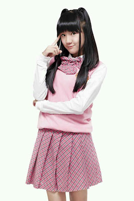 Cindy foto premium content JKT48 clock