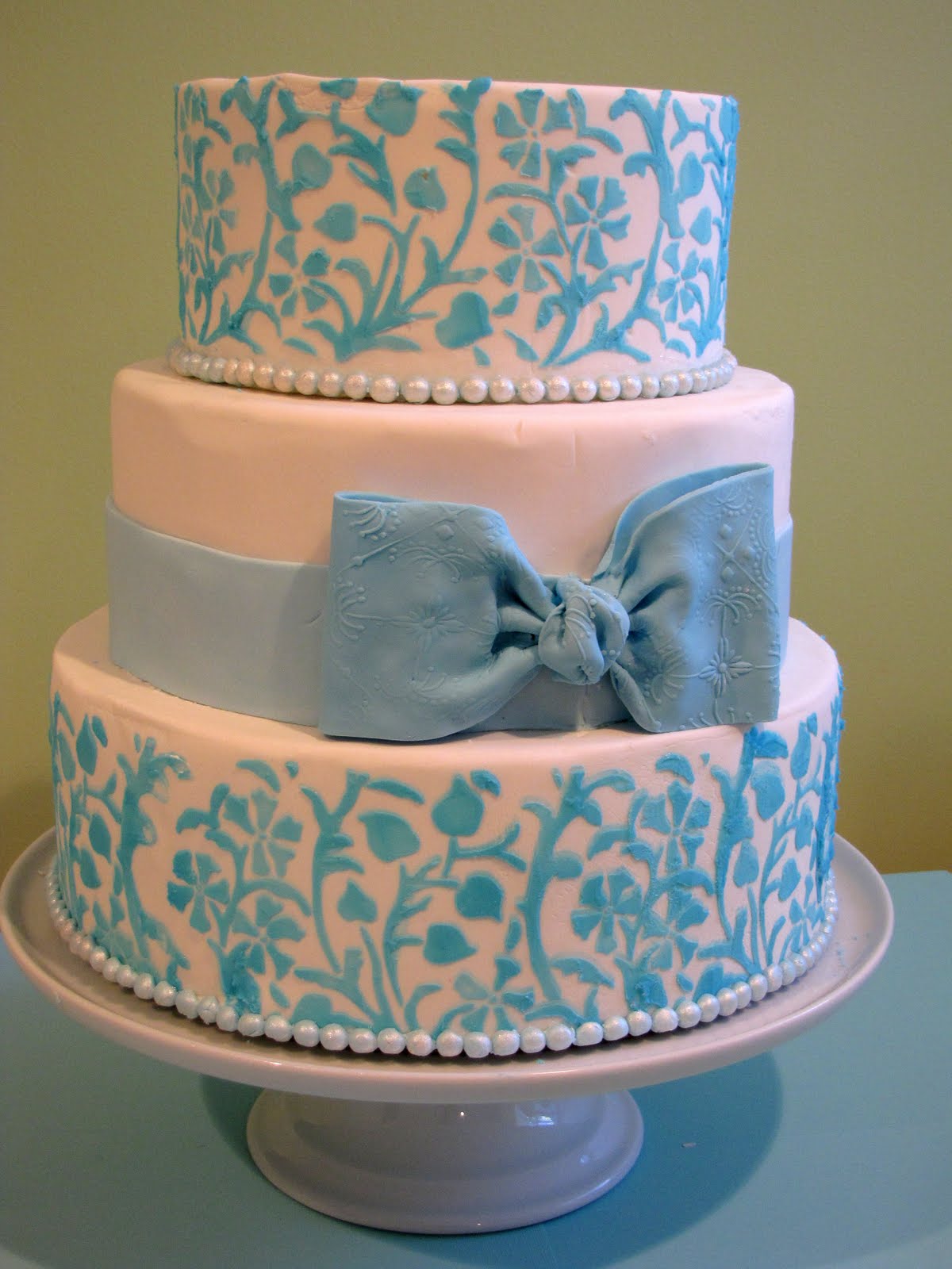 Easy Wedding Cake Decorating Ideas