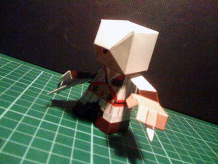 Assassins Creed Papercraft Ezio