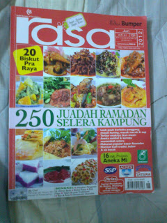 DARI DAPUR ZAITON: MAJALAH RASA KELUARAN JUN 2012