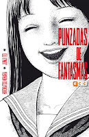 Portada del libro "Punzadas de fantasmas", de Hirokatsu Kihara y Junji Ito