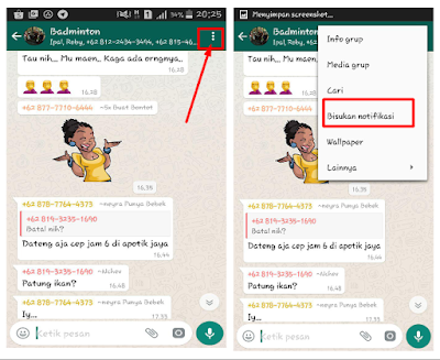 Cara Mematikan Notifikasi Pesan Grup Whatsapp Yang Mengganggu