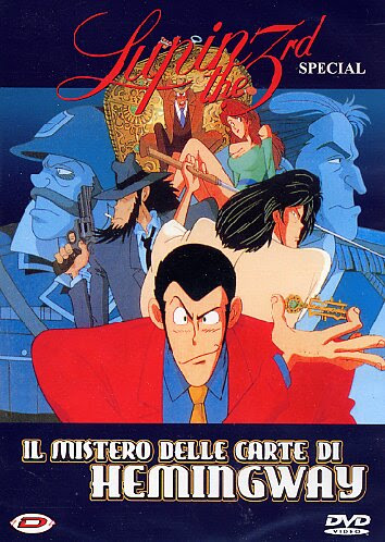 Lupin III Il Mistero delle Carte di Hemingway poster cover