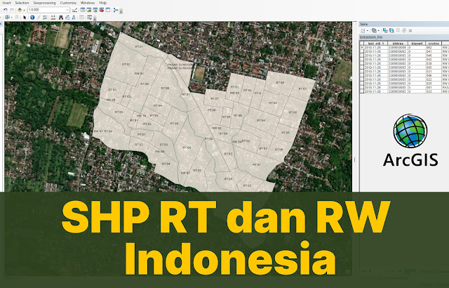 Panduan Download SHP RT dan RW Indonesia Data Penting untuk Analisis Geospasial