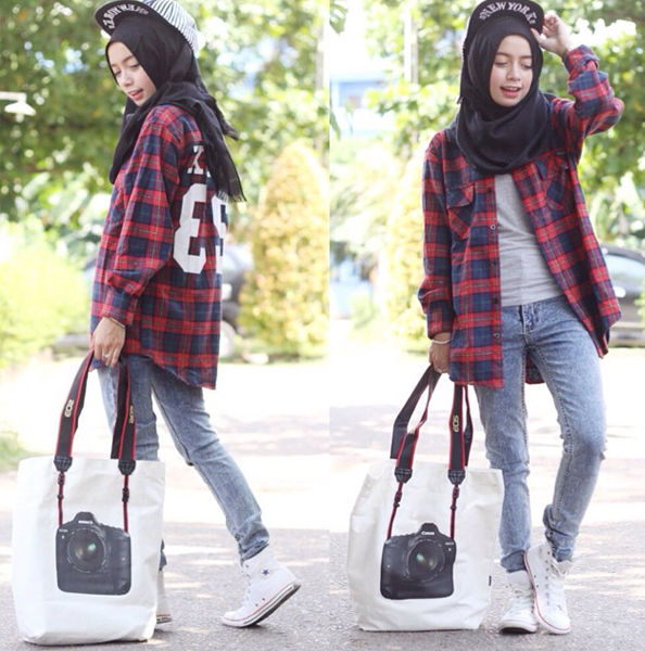 Style Hijab, Model Celana Jeans Untuk Wanita Berhijab 
