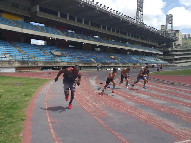 APURE: Llanero Alberto Aguilar listo para participar en los relevos 4 x 100 y 4 x 400 en Panamericanos Lima 2019.