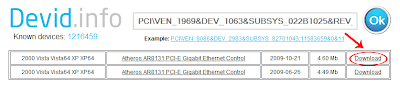 Mencari Driver Komputer Dengan Devid.Info