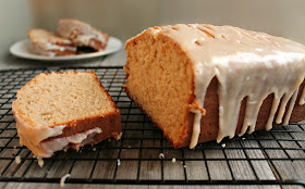 Gingerbread Loaf with Ginger Glaze