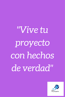 La vida es lo que tu vives, lo que tú haces, no tus sueños ni intenciones