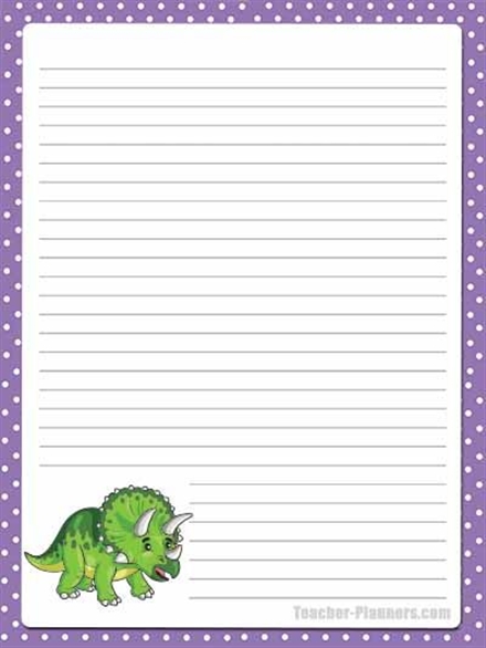 Third Grade Writing Paper Printable