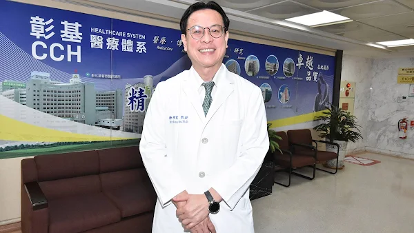 ▲陳穆寬總院長表示，彰基中風中心於112年榮獲醫策會「卓越中心」的殊榮。（彰基醫院提供）