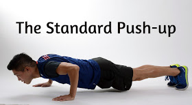 The standard push up for chest
