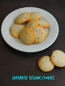 Japanese Sesame cookies