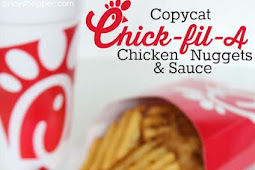 Copycat Chick-fil-A Chicken Nuggets & Sauce Recipe