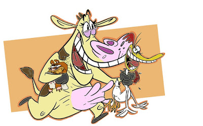 Cow and Chicken HD Wallpapers