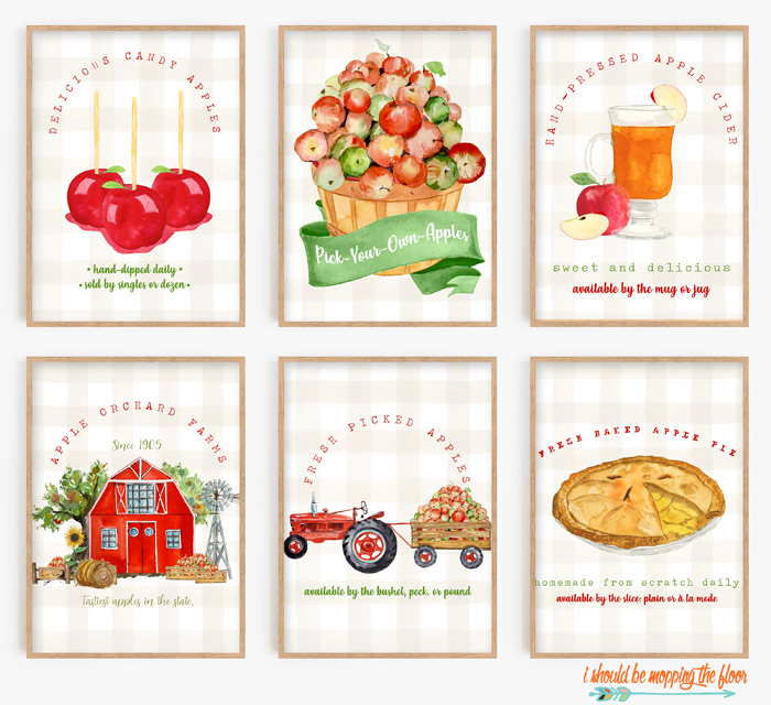 Apple Picking Printables