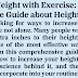 Increase Height with Exercise: The Ultimate Guide about Height.
