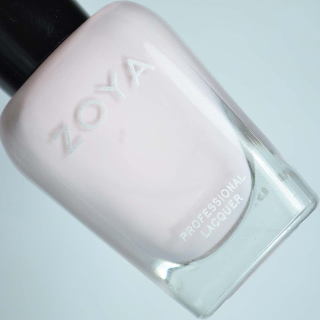 light blush creme nail polish in a bottle