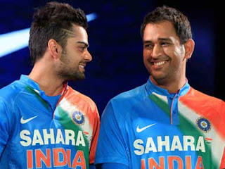 Virat Kohli And Dhoni