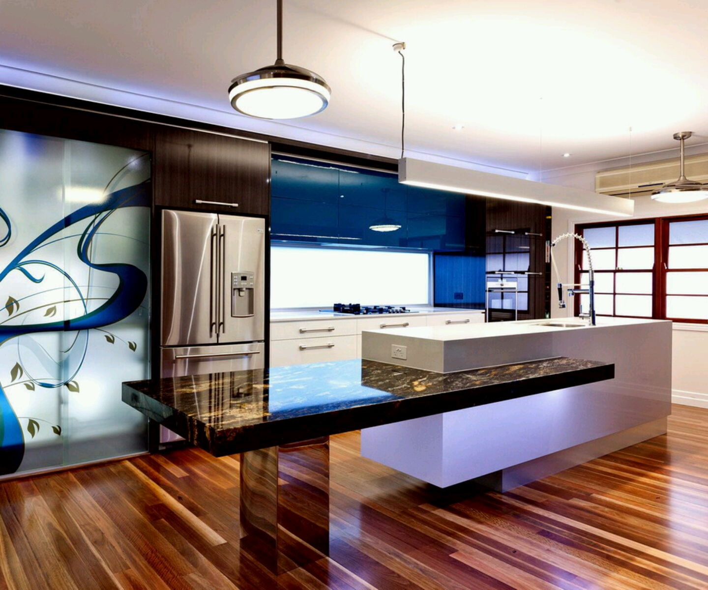 Ultra modern  kitchen  designs  ideas  New home designs 