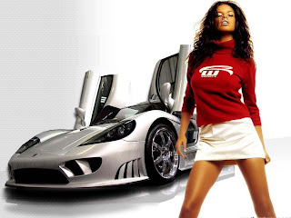 SuperCars girl hot wallpaper 2