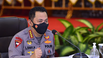 Evaluasi Penanganan Covid-19 di Jambi, Kapolri Ingatkan Penurunan Level PPKM dan Jaga Pertumbuhan Ekonomi