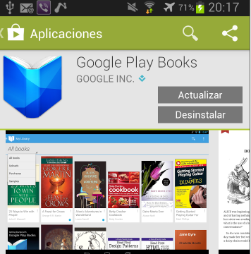 Descarga Google Play Books para Android  que se actualiza con renovado diseño  compactibilidad con PDF y mas