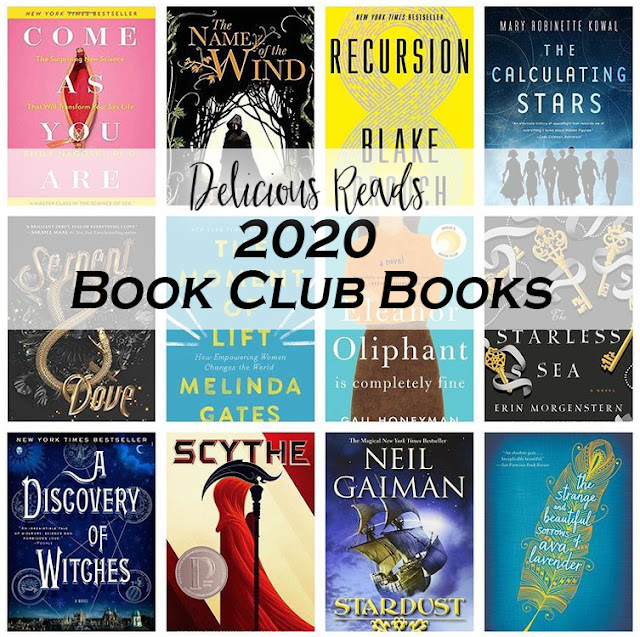 2020 Book Club Books