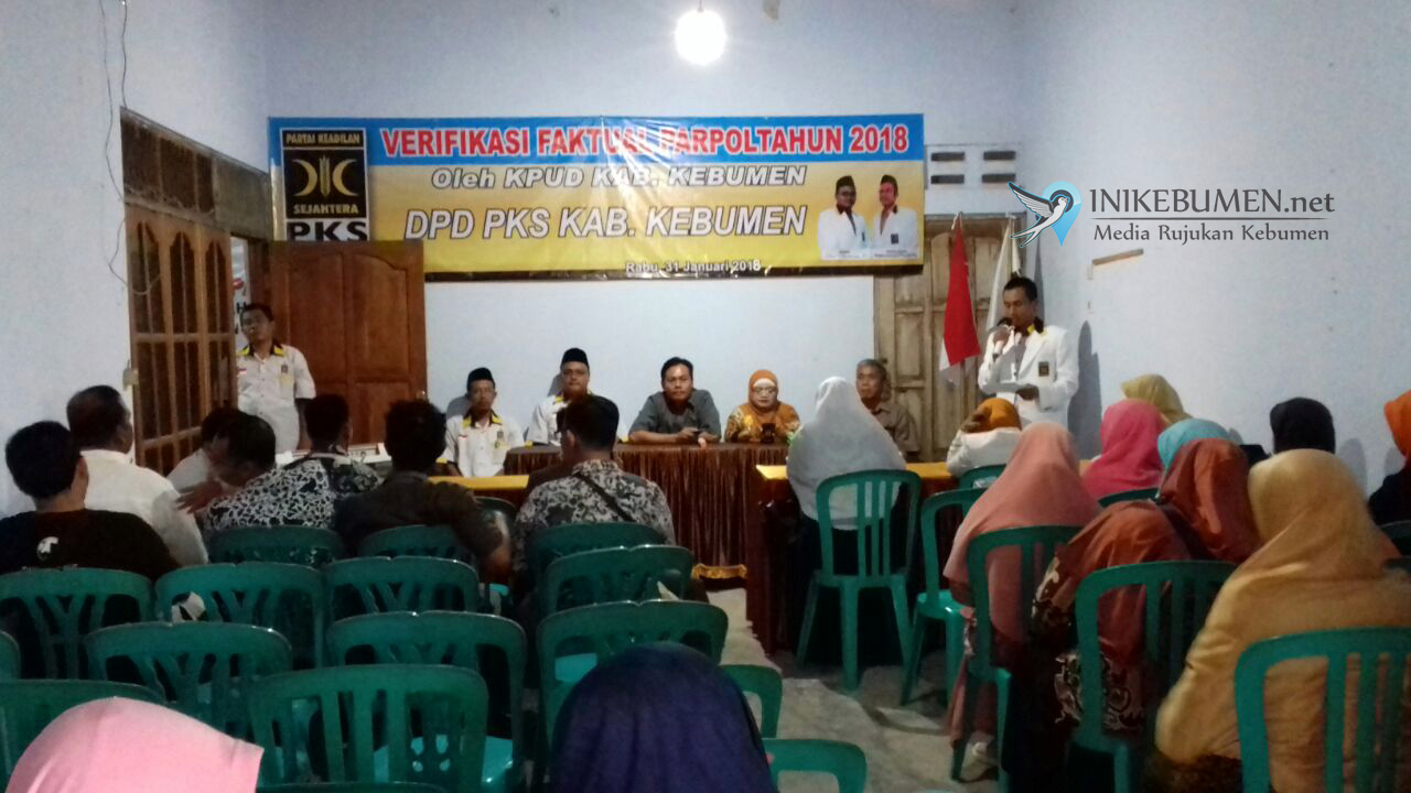 Lolos Verifikasi, PKS Kebumen Melenggang ke Tahapan Pemilu Selanjutnya