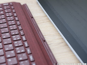 Surface Go シグネチャータイプカバーの接続方法