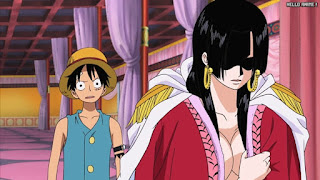 ワンピースアニメ 女ヶ島編 415話 ルフィ ハンコック | ONE PIECE Episode 415