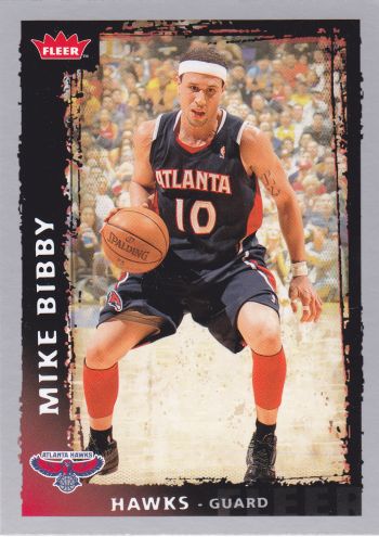 49 - Mike Bibby (Originally a member of the Vancouver Grizzlies remember 