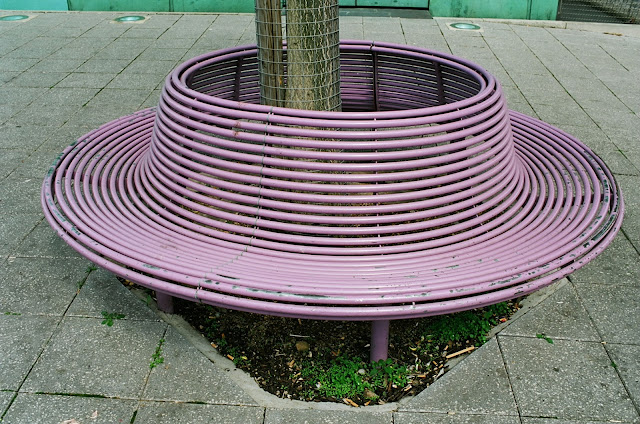 London bench Peckham Library Will Alsop