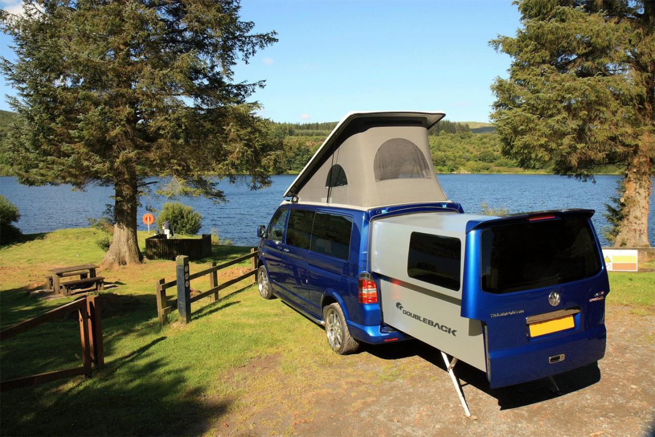 VW Transporter is now camper DoubleBack with video 