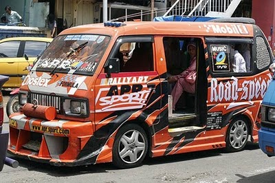 Gambar Modifikasi Mobil Angkot Bukan Basa Basi